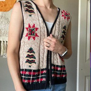 Vintage Christmas Vest